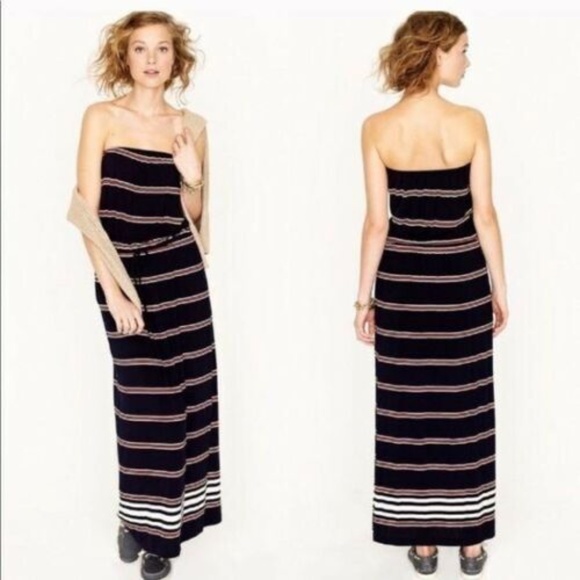 J. Crew Dresses & Skirts - J Crew Aimee Strapless Maxi Dress
